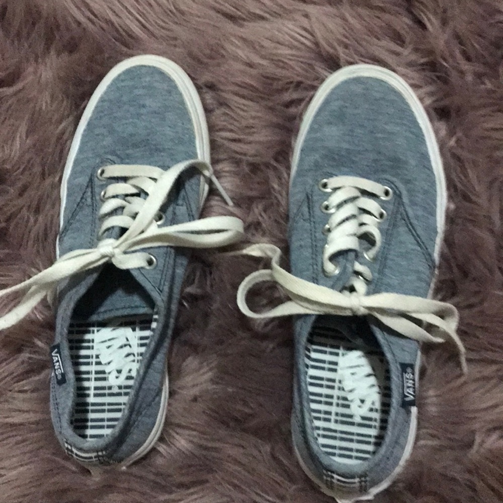 Denim blue vans